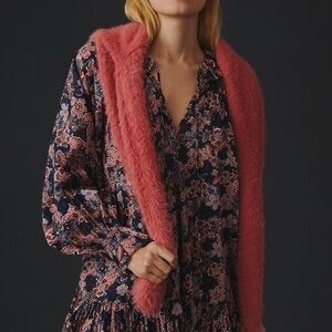 Sundry Floral Boho Mini Dress size 2  or M Anthropologie